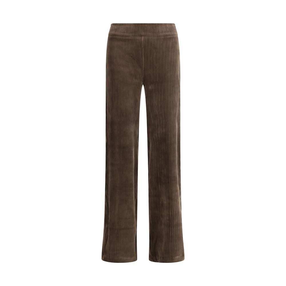 Avenue Montaigne Brune Bomulds Casual Bukser