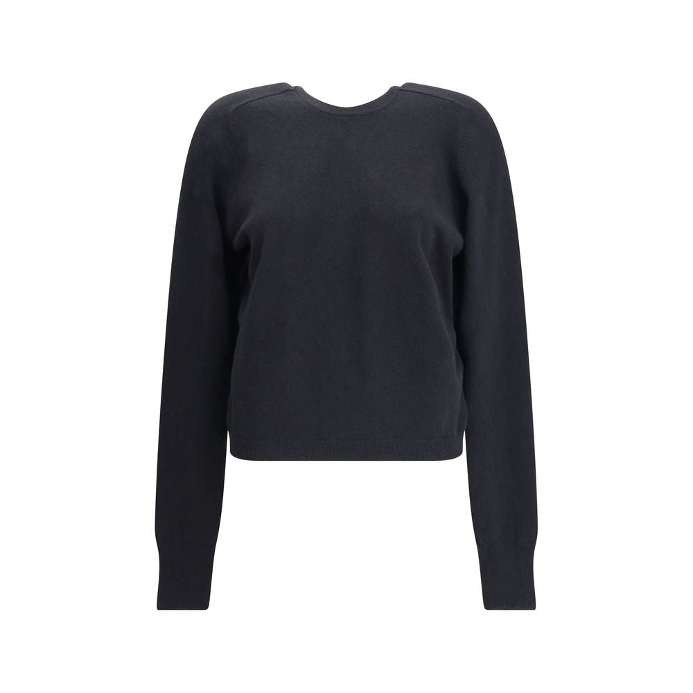 Margiela Sort Uld Sweatshirt