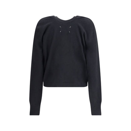 Margiela Sort Uld Sweatshirt