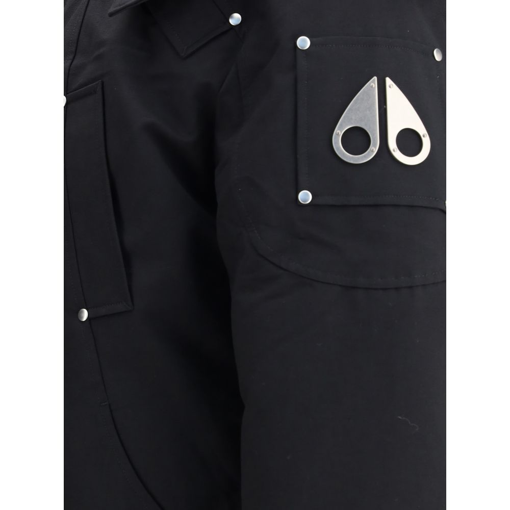 Moose Knuckles Sort Bomuldstøj