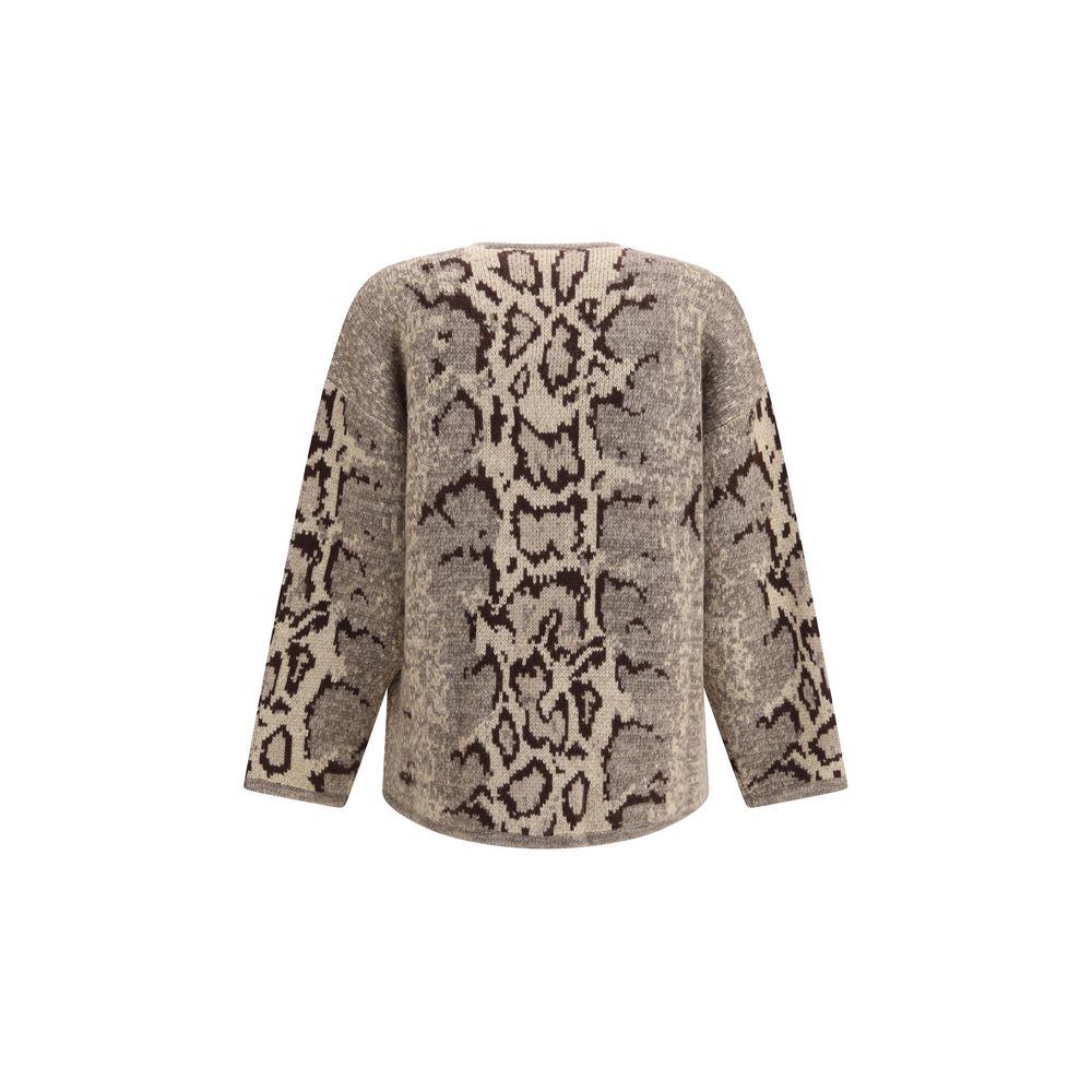 Valentino Animalier kashmircardigan