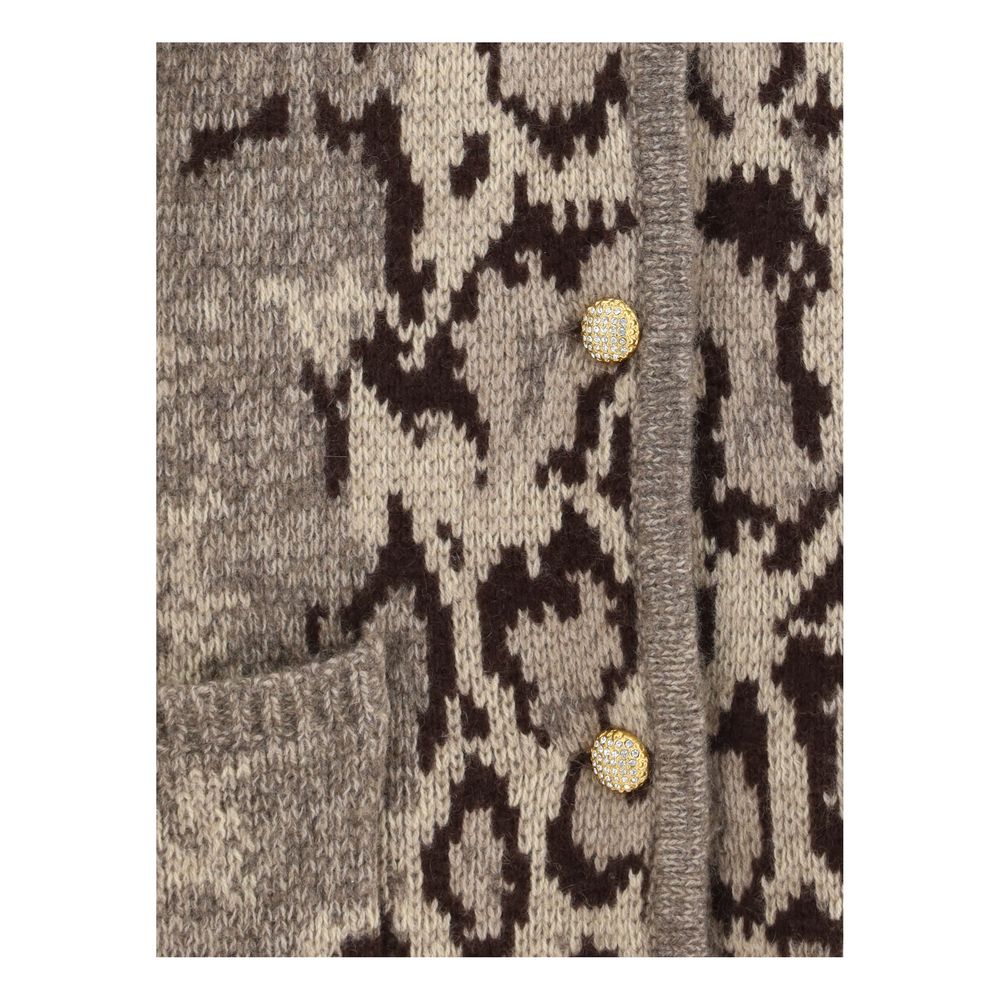 Valentino Animalier kashmircardigan