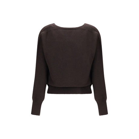 SA SU PHI Brun Cashmere Cashmere Sweater