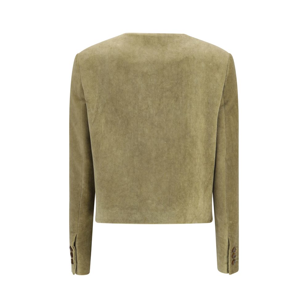 Blazé Milano Grøn Bomuldsfrakke