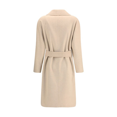 Max Mara Beige Cashmere Frakke