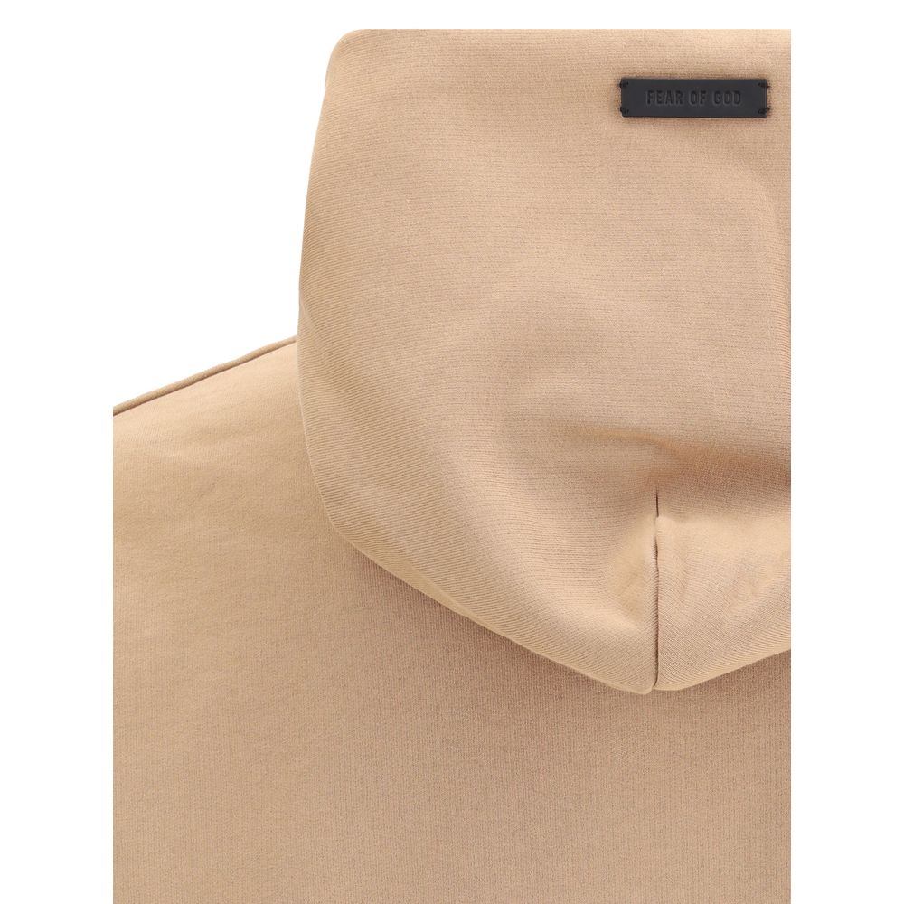 Frygt for Gud Beige bomulds-sweatshirt