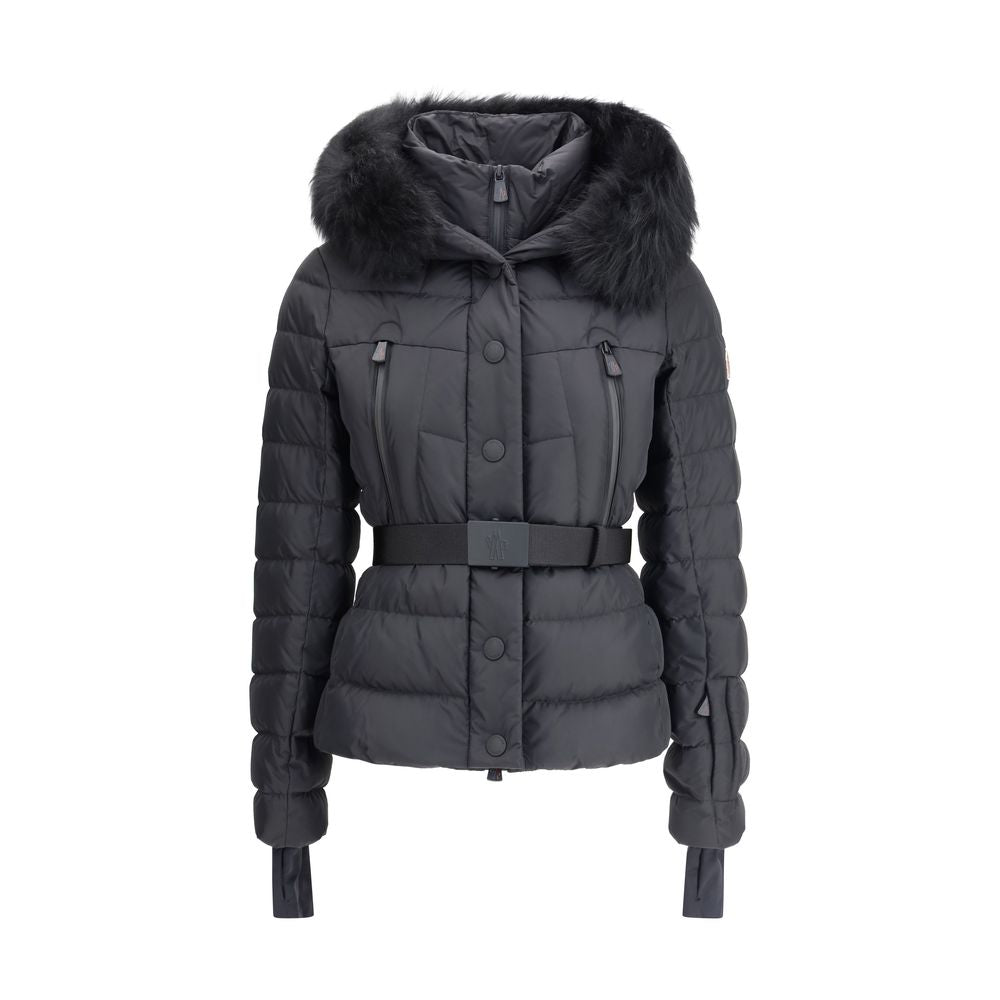 Moncler Grenoble Sort Polyamid Frakke