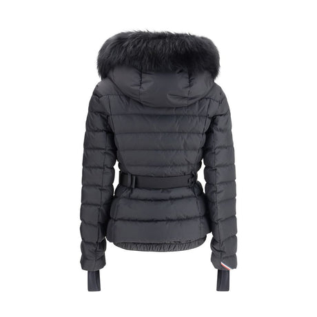 Moncler Grenoble Sort Polyamid Frakke
