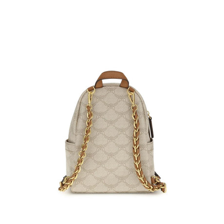 MCM Beige Polyethylene Backpack