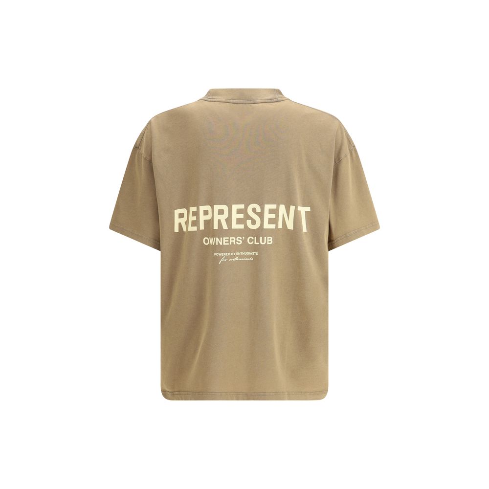 Represent brun bomulds-T-shirt