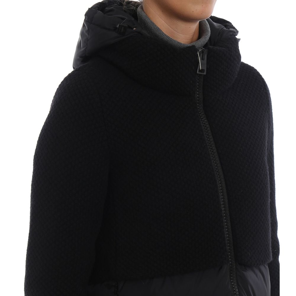 Herno sort polyamidfrakke