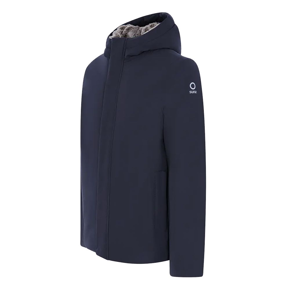 Suns Blue Polyester Jakker & Frakke