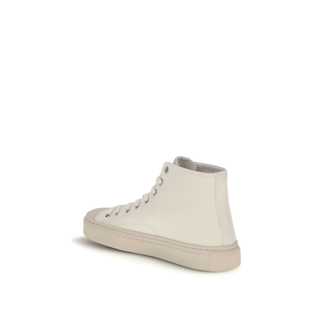 Vivienne Westwood Hvide Bomulds High Top Sneakers