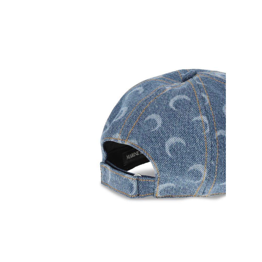 Marine Serre Lyseblå Bomuldskasket (Baseballkasket)