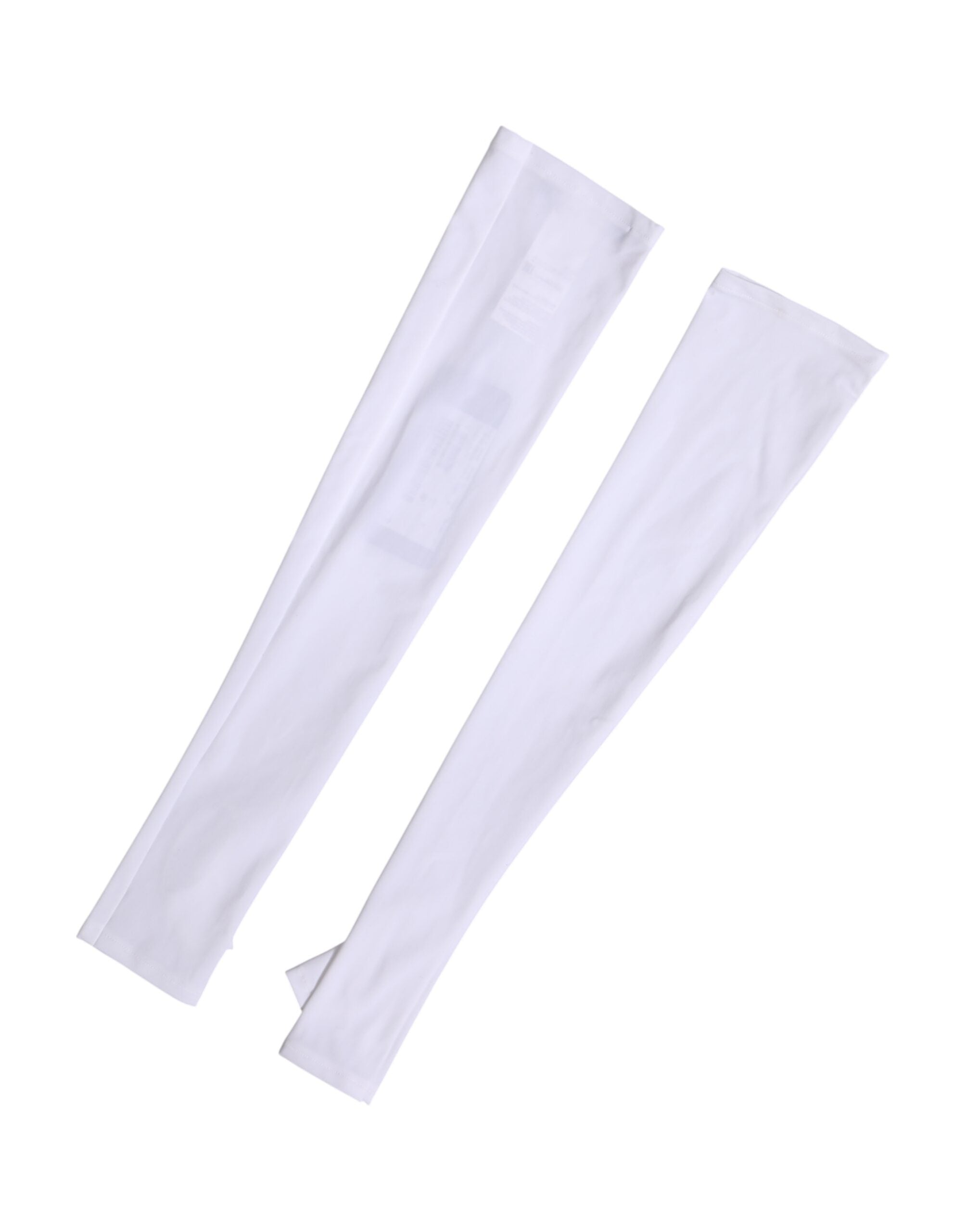 Dolce &amp; Gabbana Hvide Nylon Fingerløse Albuelange Damehandsker