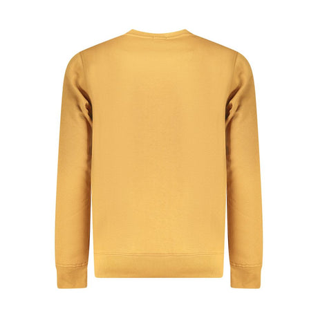 Riffelbrun bomulds herretrøje