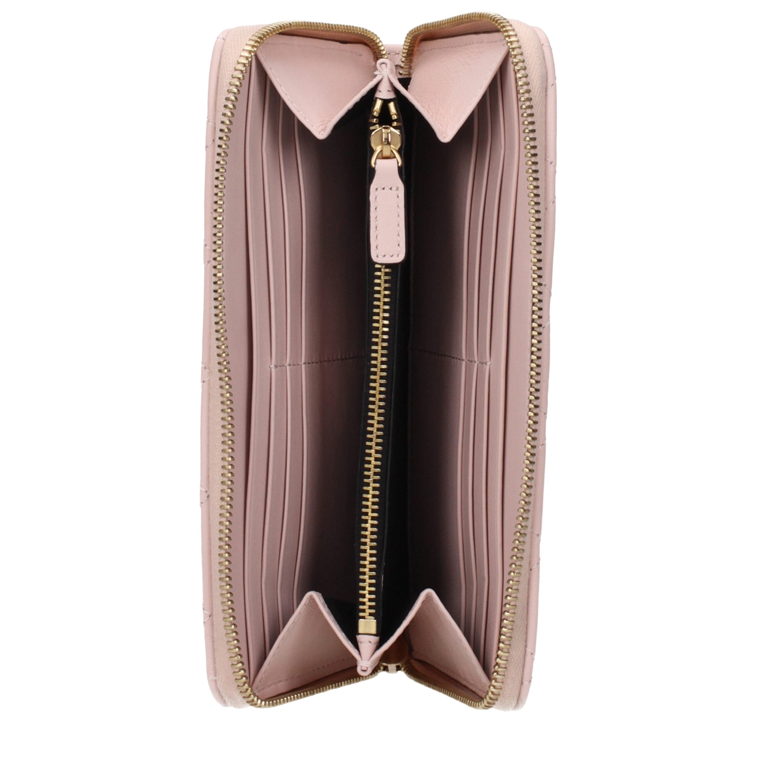 Versace lyserød læderpung