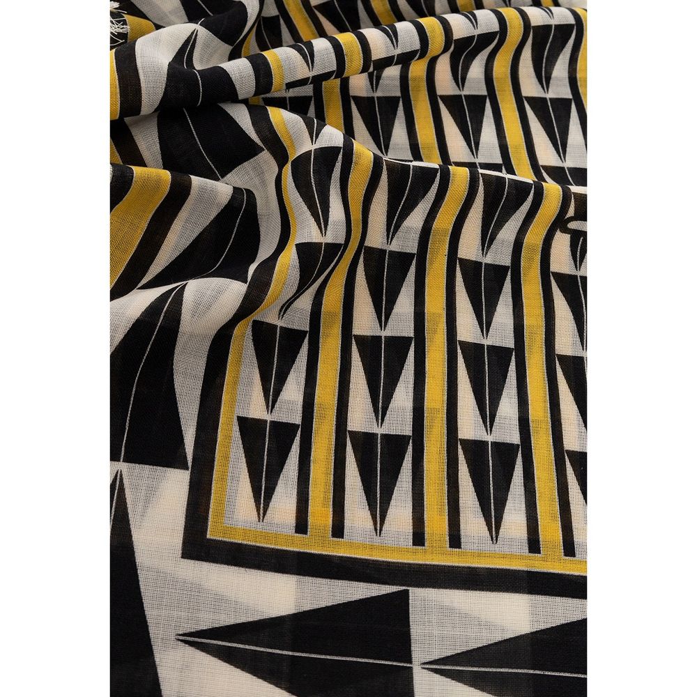 Lanvin Yellow Wool Scarf
