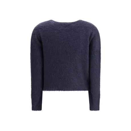Max Mara Blå Polyamid Sweatshirt