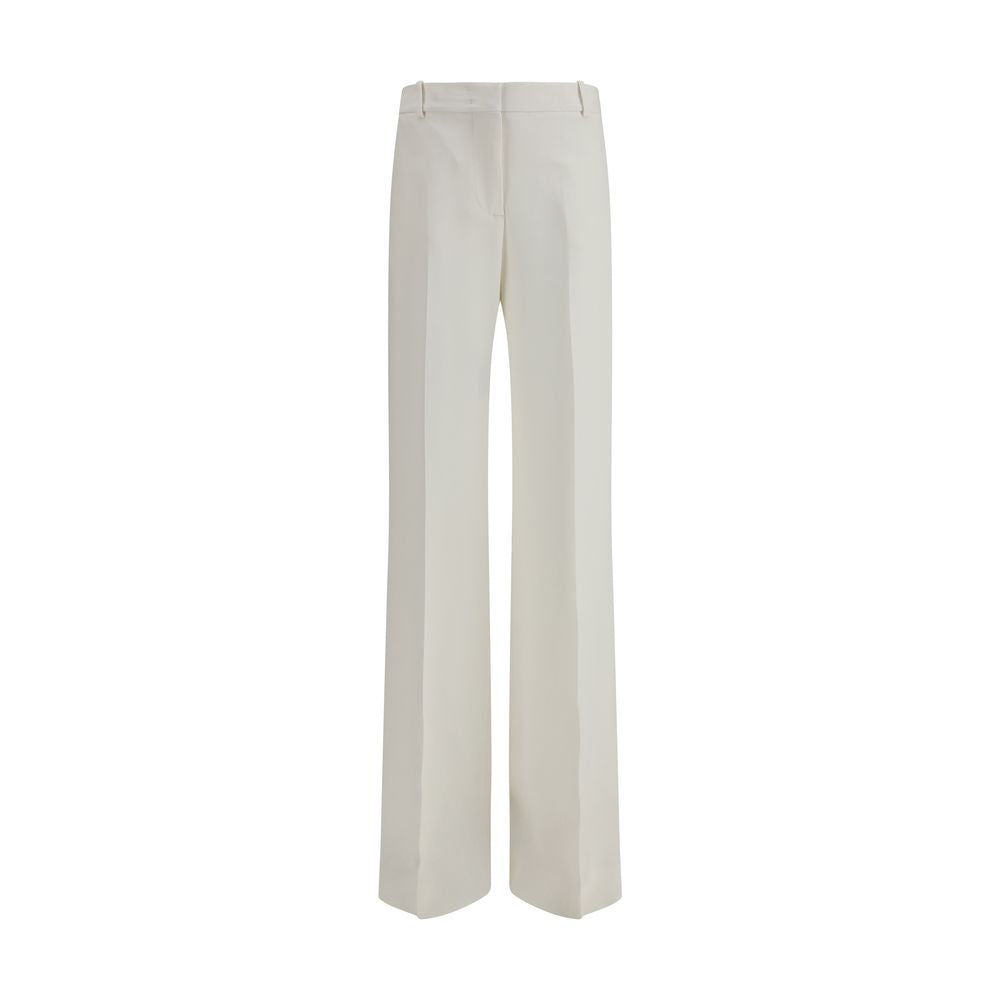 Ermanno Scervino White Viscose Casual Bukser