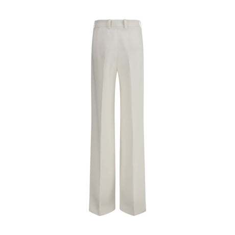 Ermanno Scervino White Viscose Casual Bukser