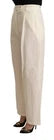 Jucca Off White Bomuld Højtaljede Lige Damebukser
