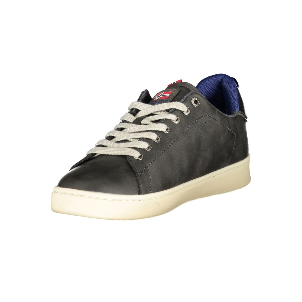 Norge 1963 Sort Polyester Herre Sneaker