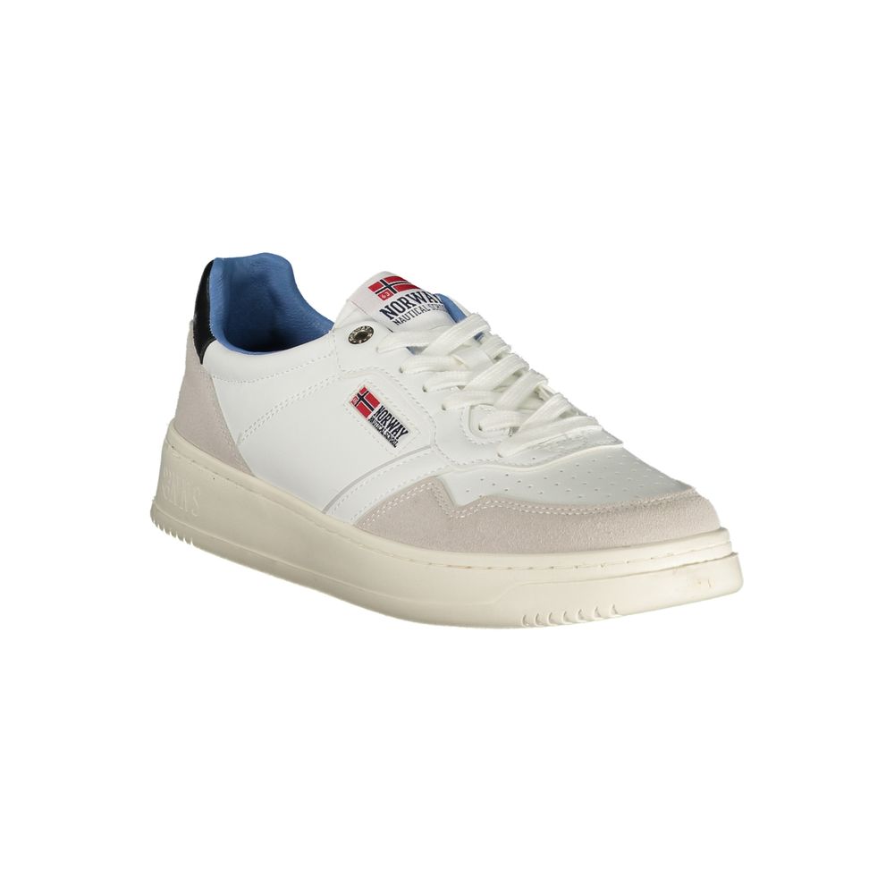 Norge 1963 Hvid Polyester Herre Sneaker