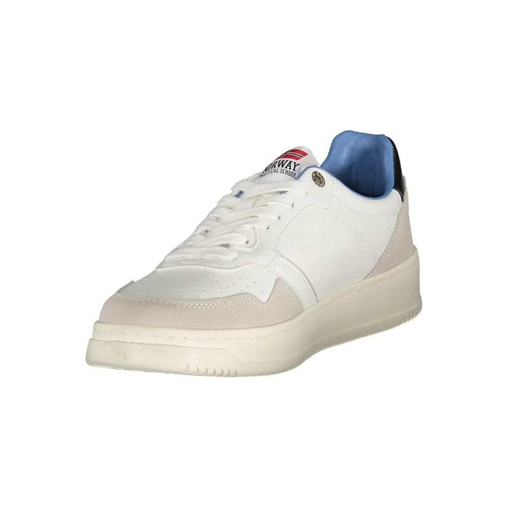 Norge 1963 Hvid Polyester Herre Sneaker