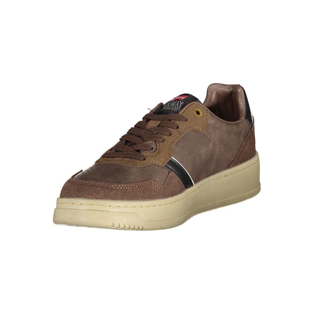 Norge 1963 Brun Polyester Herre Sneaker