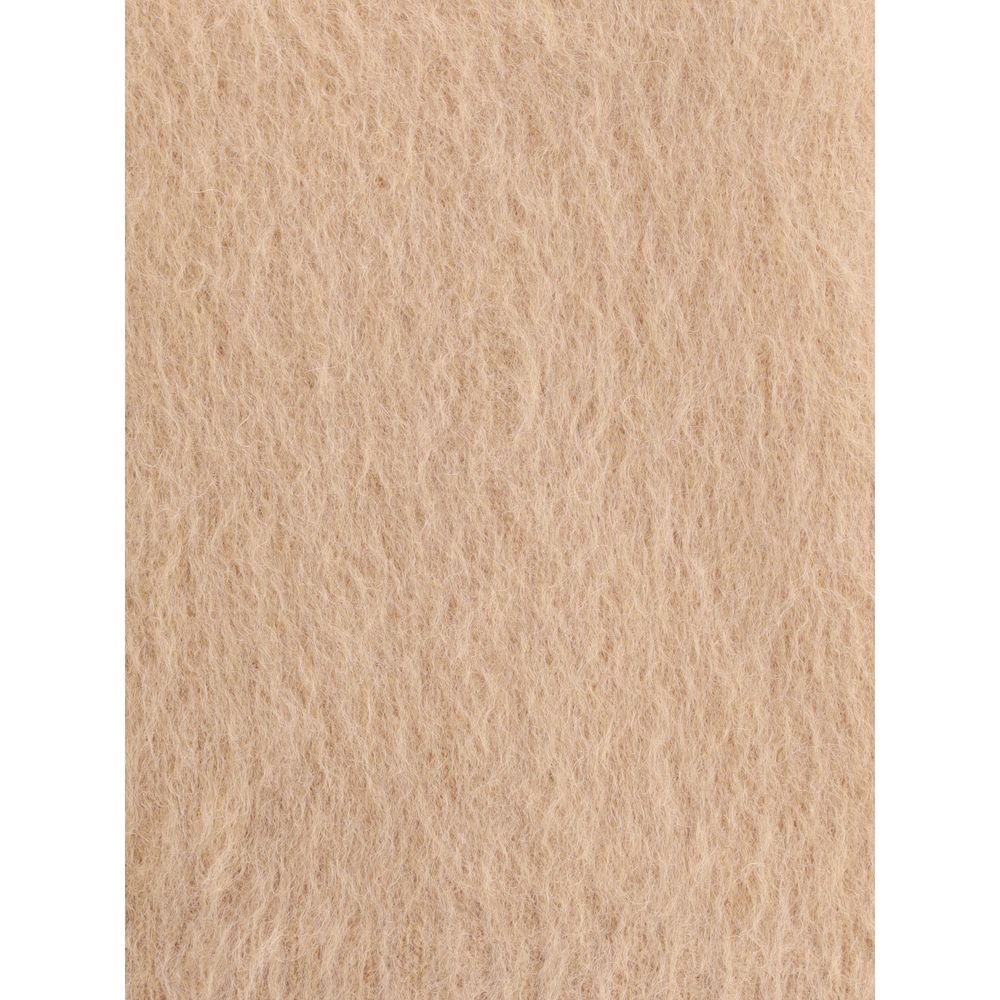 Max Mara Brun Polyamid Rullekrave