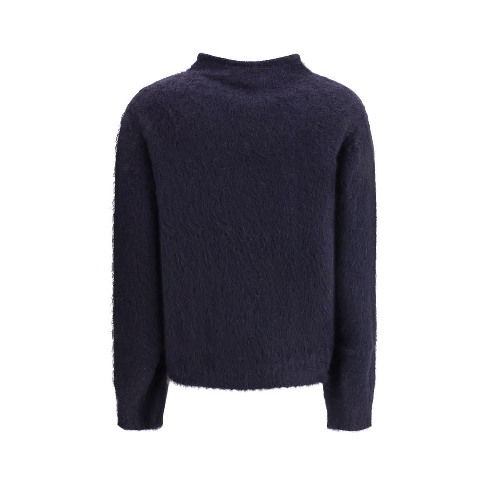 Max Mara Blå Polyamid Sweatshirt