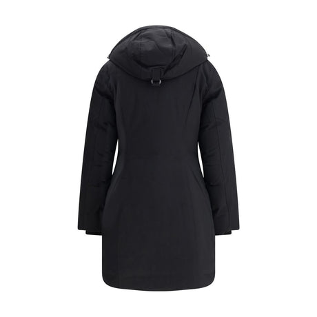 Moose Knuckles Black Cotton Parka