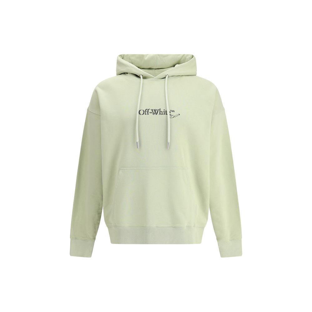 Off-white grøn bomulds sweatshirt