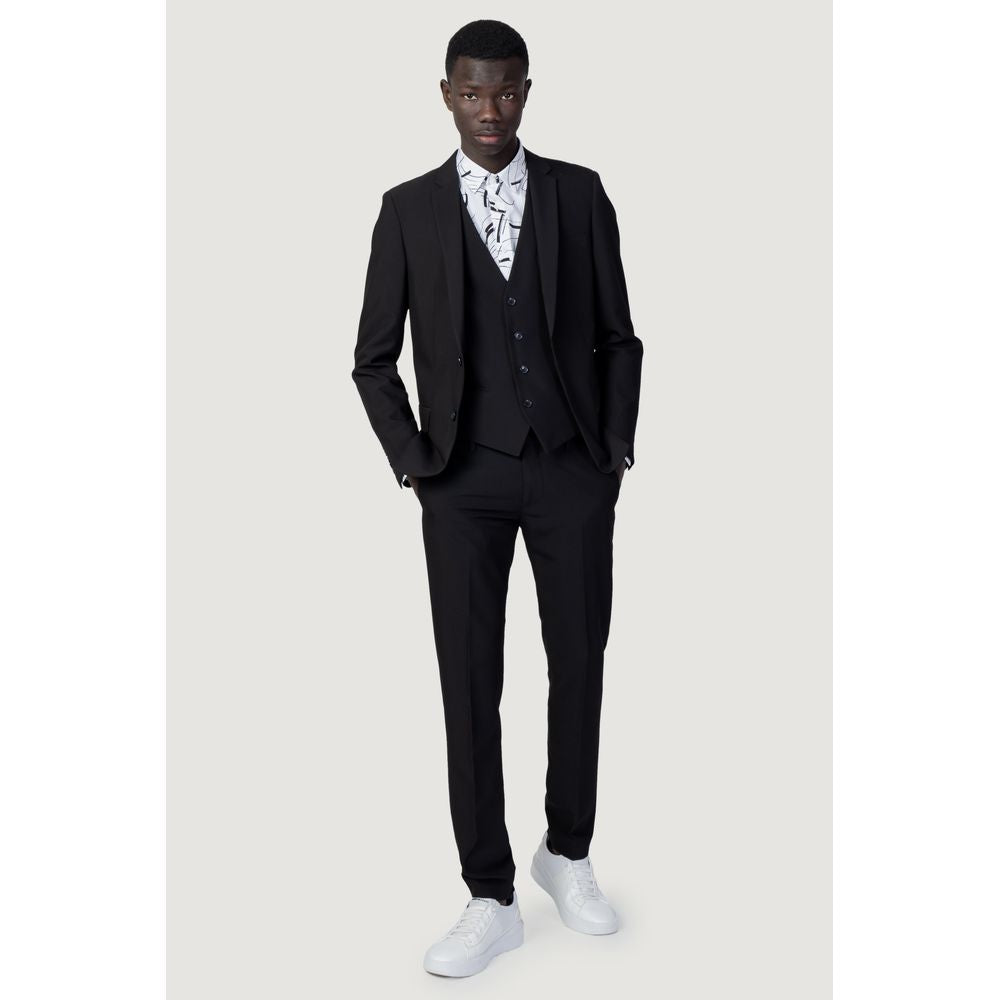 Antony Morato Sort Polyesterblazer