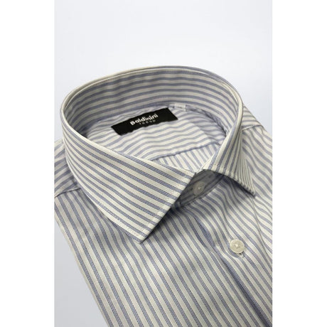 Baldinini Trend Light Blue Cotton Shirt