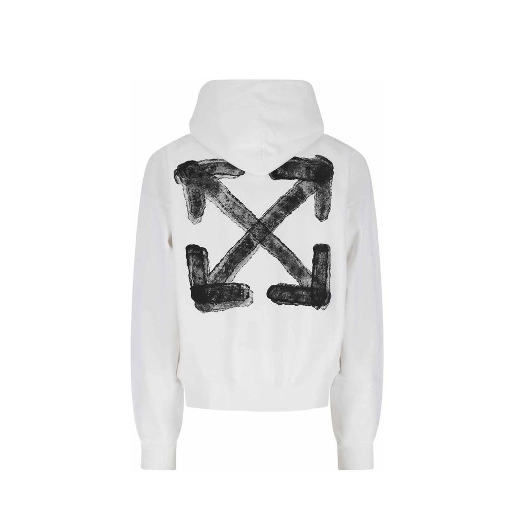 Off-white hvid bomulds sweatshirt