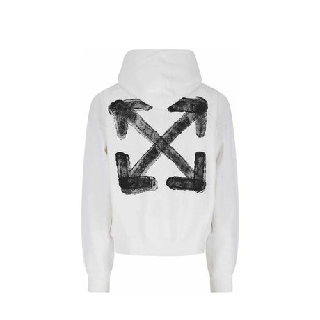 Off-white hvid bomulds sweatshirt