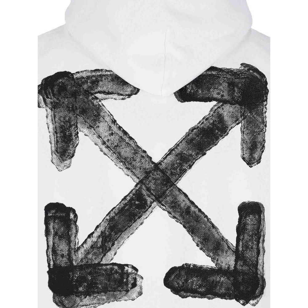 Off-white hvid bomulds sweatshirt