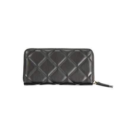 Mario Valentino Black Polyethylene Wallet
