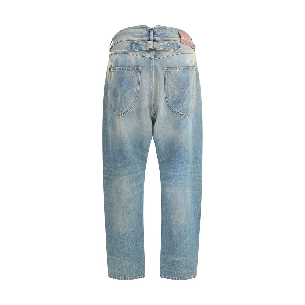 Vivienne Westwood lyseblå bomulds relaxed fit jeans