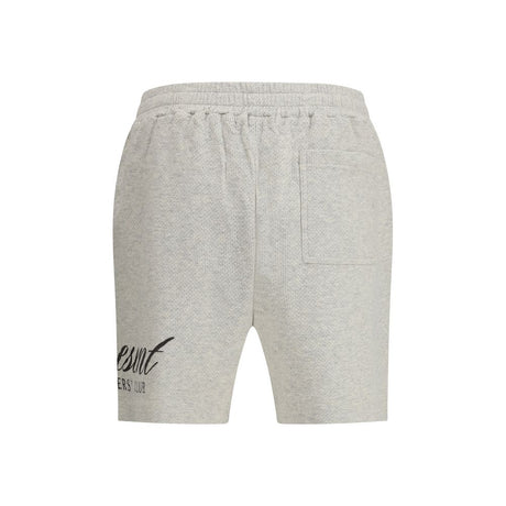 Represent Cream Cotton Bermuda Shorts