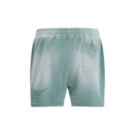 Represent grønne bomuldsbermudashorts