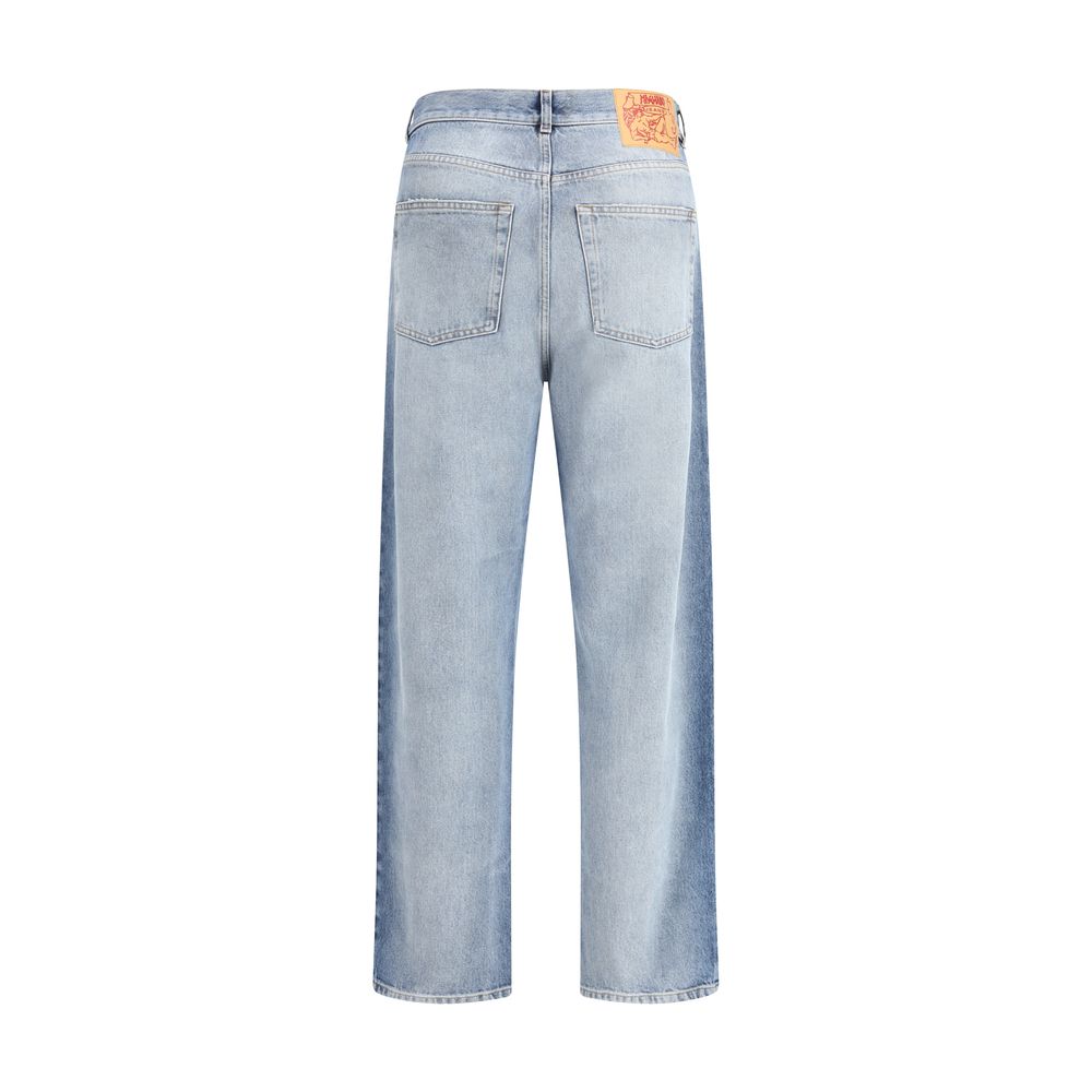 Magliano Blå Bomuld Relaxed Fit Jeans
