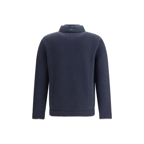 Herno Blå Uldfrakke