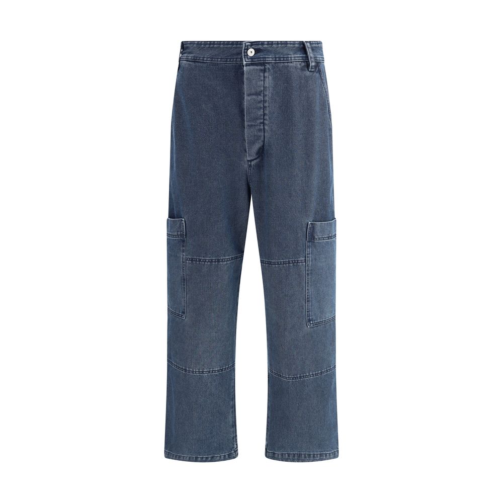 Jacquemus Blå Bomuld Jeans Denim