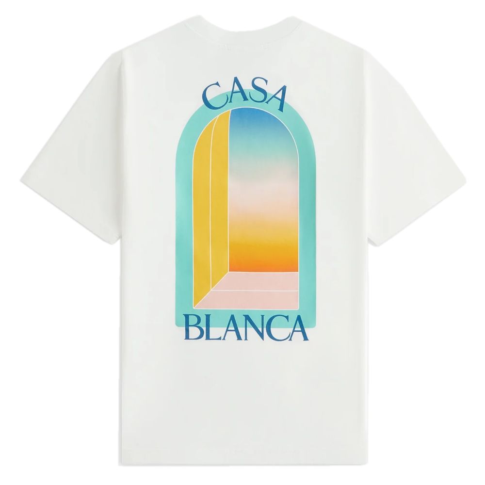 Casablanca hvid bomuld T-shirt