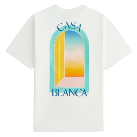 Casablanca hvid bomuld T-shirt