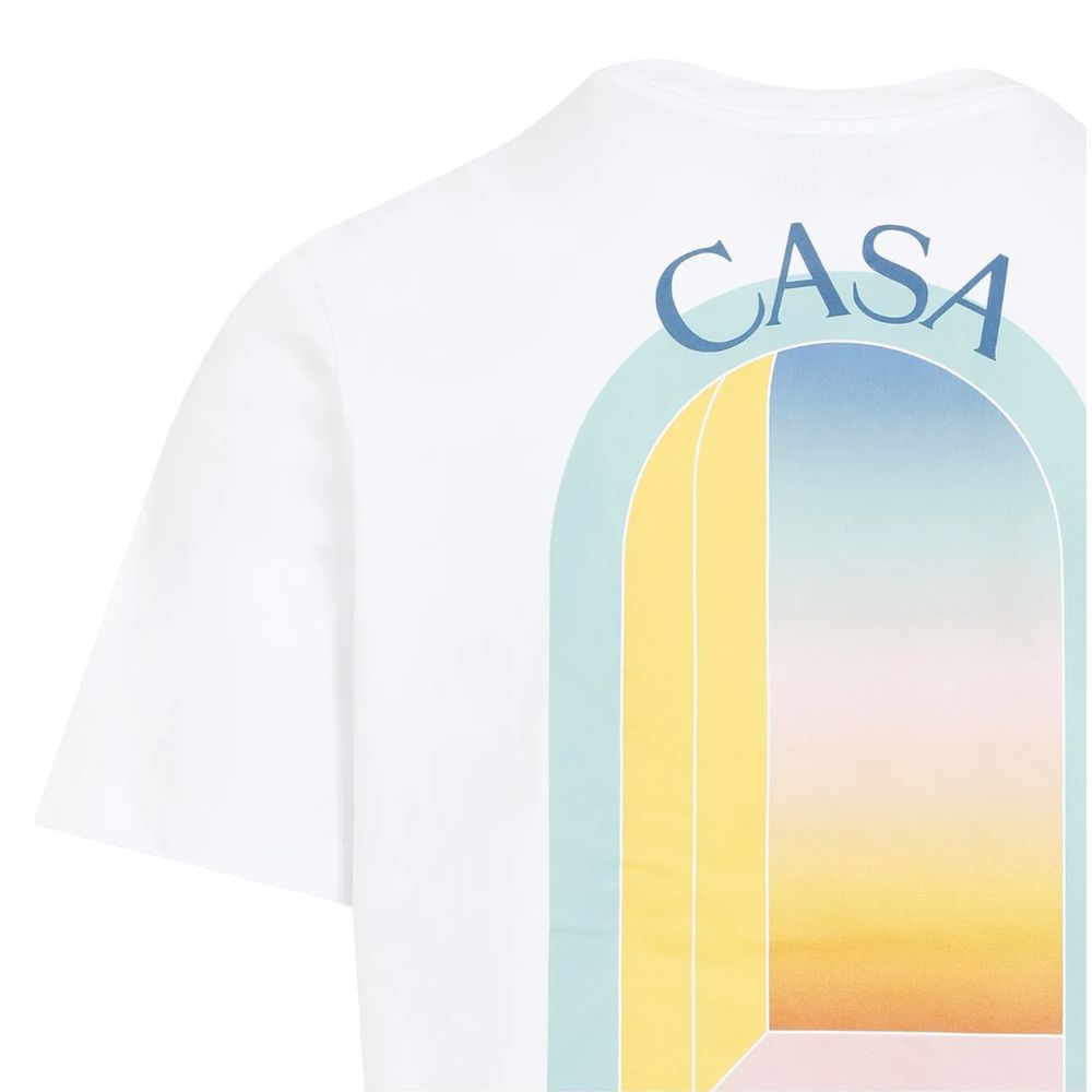 Casablanca hvid bomuld T-shirt