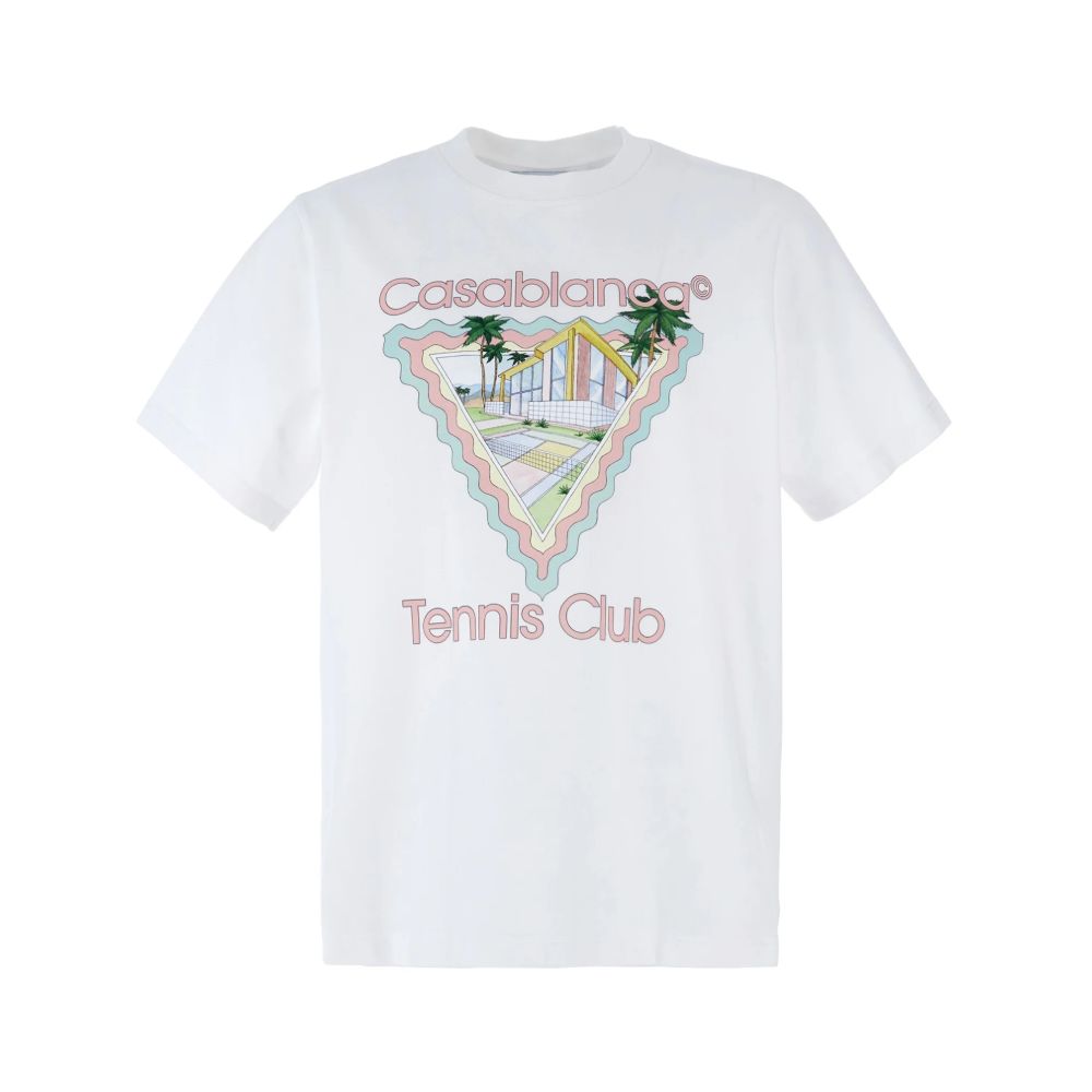 Casablanca hvid bomuld T-shirt